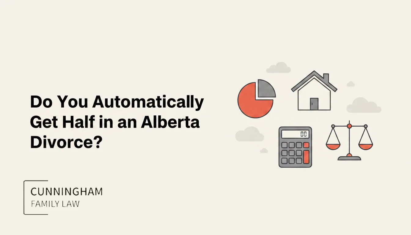 Dividing family property in an Alberta divorce, explained by a Calgary lawyer