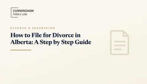 How to File for Divorce in Alberta: A Step by Step Guide