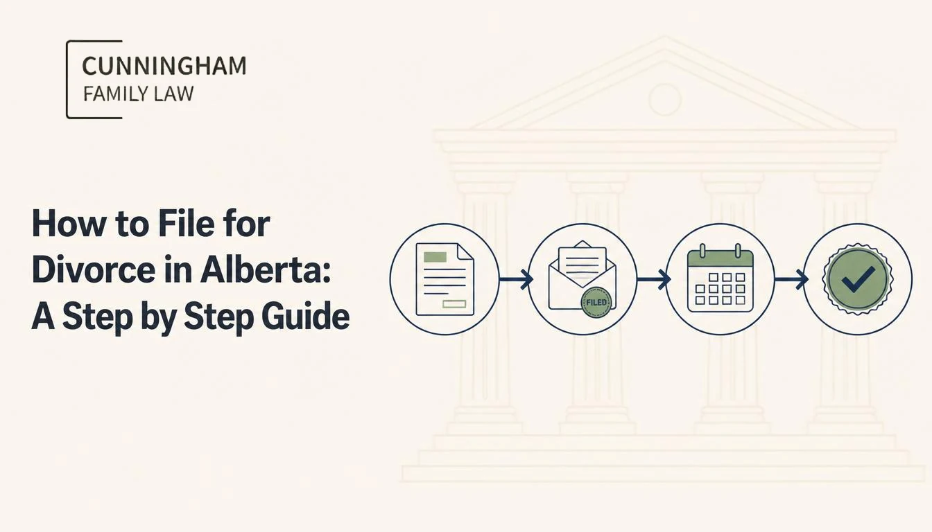 How to file for divorce in Alberta explained step by step by a Calgary family lawyer